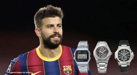 gerard pique wrist watch